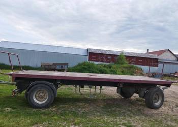 Laweta/przyczepa do bel