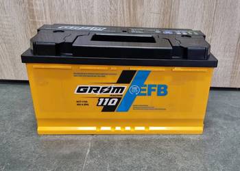 Akumulator 110Ah 920A GROM RACING EFB PRAWY PLUS
