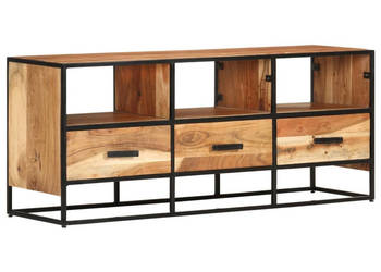 Szafka pod telewizor 110x30x45 cm lite drewno akacjowe WM-327448