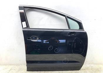 DRZWI PRAWY PRZÓD PEUGEOT 3008 Crossover 09-17 LAKIER CZARNY PERLA NER