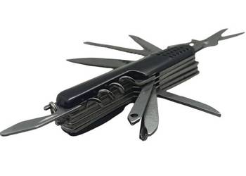 Wielofunkcyjny Scyzoryk Metalowy Nóż Turystyczny Survivalowy Multitool