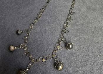 Naszyjnik srebrny kulki