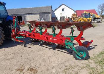 Pług 4 skibowy obrotowy kverneland eg 100 Vario z linkowaniem