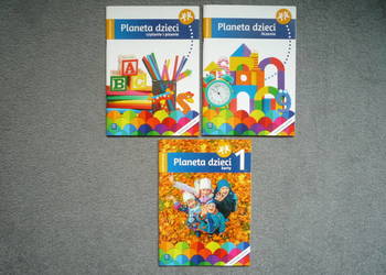 WSiP 6-latki Planeta dzieci Czytanie i pisanie Liczenie Karty pracy 1
