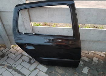 RENAULT CLIO II LIFT 2003 2005 DRZWI PRAWE TYL CZARNE