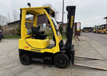 wózek widłowy HYSTER H2.0FT LPG 2000kg TRIPLEX 4.90m przesuw 2009 rok