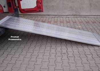 Rampa Aluminiowa 285cm x 80cm Panelowa Płaska - Najazd Podjazd - od ręki