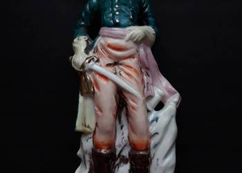 STARA PORCELANA FIGURKA ŻOŁNIERZ NAOPLEOŃSKI