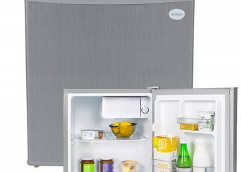 MAŁA LODÓWKA SIGMA BIUROWA HOTELOWA PODBLATOWA MINIBAR NA DZIAŁKĘ 51cm inox