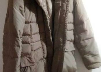 Płaszcz puchowy rozm.36 ,kaptur odpinany