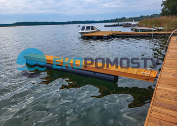 Pomost cumowniczy, y-bom ybom, pomost pływający 5x0,45m