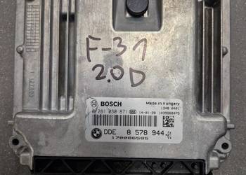 BMW F20 F21 F30 F31 KOMPUTER STEROWNIK SILNIKA 2.0D N47 8578944