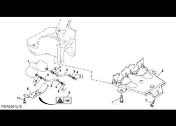 RE576625 John Deere 8345R - Akumulator hydrauliczny