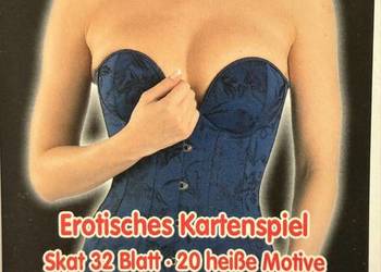 Karty Erotyczne ORION Skat 32 Vintage Unikatowa Talia Kolekcjonerska Erotic