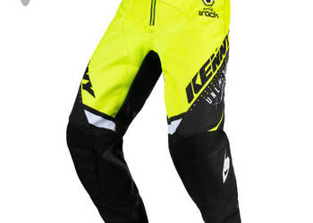 KENNY TRACK 2021 SPODNIE CROSS ENDURO YELLOW NEON roz.32/M