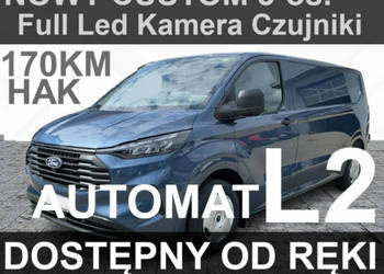 Ford Transit Custom Trend A8 170KM Hak Full Led Zbiornik 70l Felgi - Niska…
