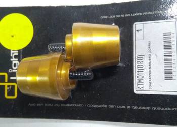Końcówki ciężarki kierownicy Lightech Yamaha YZF R1 R3 R6 Triumph