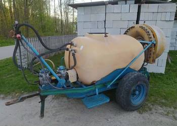 Opryskiwacz Ślęza PILMET z dużym wentylatorem podwójne pompy PILMETOWSKIET