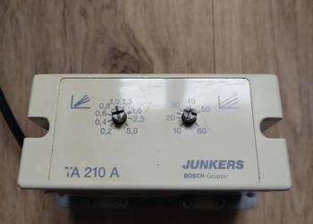 Regulator temperatury TA 210 A piec piecyk kocioł Junkers Bosch + czujnik