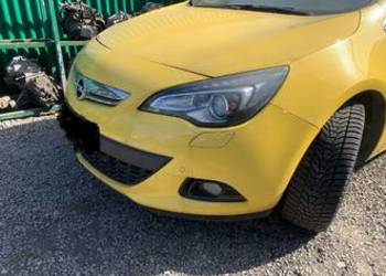 Astra IV GTC Maska Zderzak przód Błotniki Wzmocnienie Kpl Chłodnic 1.4 T