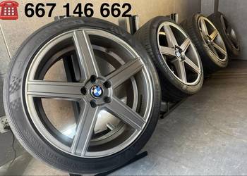 20 cali BMW f01 f07 f25 f26 f10 f11 felgi koła komplet 5x120 ET35 9J i 10.5