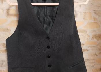 (46/3XL) Ekskluzywna kamizelka garniturowa z Londynu