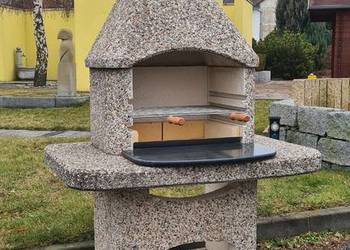 Grill Ogrodowy Norman Atlas / czarny granit, PROMOCJA
