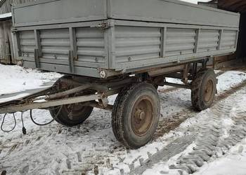 Przyczepa rolnicza Autosan D-732, wywrot 3 stronny