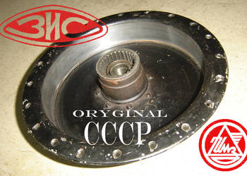 M 72 ZIS koło bęben płaski ORYGINAŁ CCCP stan BDB do montażu