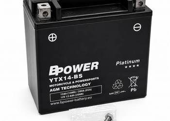 Akumulator BPOWER PLATINUM YTX14-BS 12Ah 200A