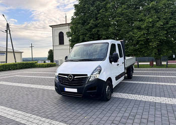 Opel Movano Lift 2,3 CDTI 130KM Doka 7 osób Klima skrzynia 3,2m