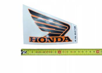 NAKLEJKA NA BAK PRAWA STR. HONDA CBR1000RR FIREBLADE ORANGE 2005-2007