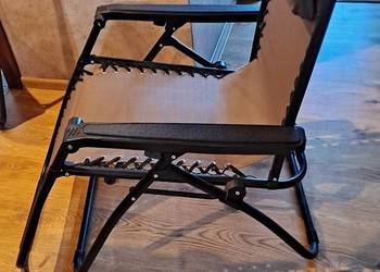 Leżak + stolik balkonowy zawieszany