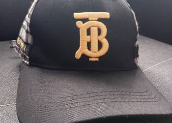czapka z daszkiem snapback Burberry