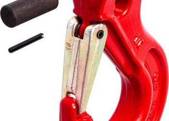 Hak z głowicą widełkową z zapadką odlewaną G8, 16 mm WA83SN