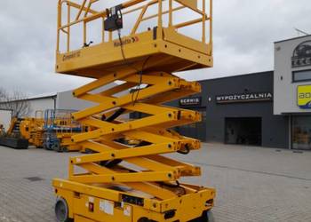 Podnośnik nożycowy Haulotte Compact 12, wys. rob. 11,75m, udźwig 300kg