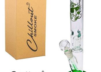 Bongo Szklane Chillout Smoke 30 cm Fajka Wodna z Dyfuzorem Grzybek