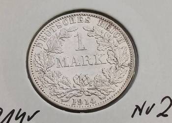 1 Marka Prusy 1914 r. - nr 2 - mennica A
