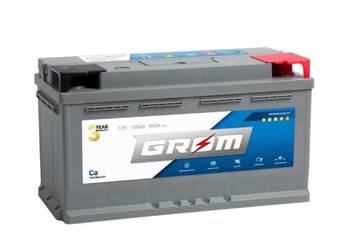 Akumulator 100Ah 900A EN GROM Premium P+