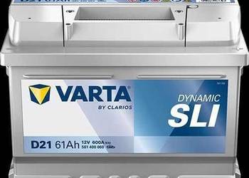 Akumulator 61Ah 600A Varta D21 Radomsko ul.Krakowska 17