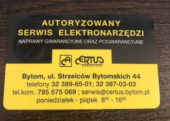 Serwis elektronarzędzi, pneumatyki i urządzeń spalinowych Bytom 795575069