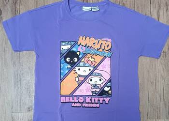 Coccodrillo fioletowy Naruto t-shirt 158 Hello Kitty