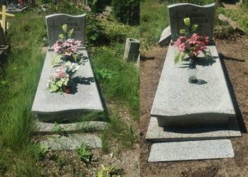 Pielęgnacja grobu, odchwaszczenie, Cmentarz Wrocław, Kiełczowska, cennik
