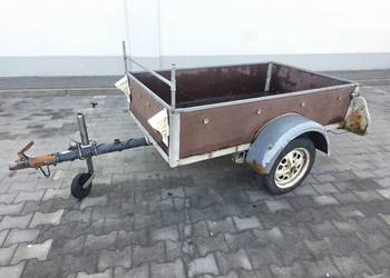 Przyczepka samochodowa Dmc 600  Westfalia Na wahaczu.