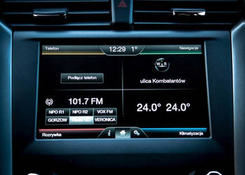 Najnowsza karta FORD 12 EUROPA 2024 / 2025 Focus C-Max Mondeo Flex