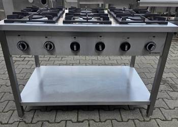 Kuchnia Gazowa 6 Palnikowa - STALGAST - Moc 32,5 kW - M.1090 N
