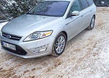 Ford Mondeo mk4 automat 2.0 TDCI, 163 KM, Titanium liftback, srebrny