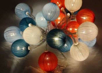 Lampki ogrodowe LED Kanor- magia wieczoru na święta,