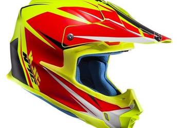 Offroadowy kask atv enduro HJC FX-Cross Axis Fluo MC3HSF
