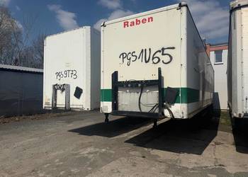 naczepa izoterma skrzynia, do użytku lub jako magazyn